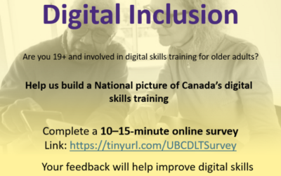 National survey of Canadian digital skills training